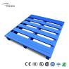 Buy cheap 4 Way Single Faced Corrugated Metal Pallets Suppliers Blue Logistics Iron Pallet from wholesalers
