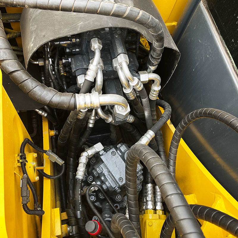 Used Mini Excavator Komatsu PC70-8 Second Hand Digger 48.5KW Rated Power In Stock