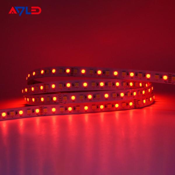 Automobile RGB W LED Strip Lights DC24V 96LEDs/M