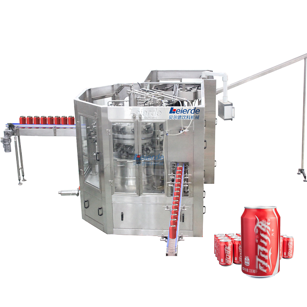 SUS304 316 Aluminum Can Filling Machine Semi Automatic 20000BPH