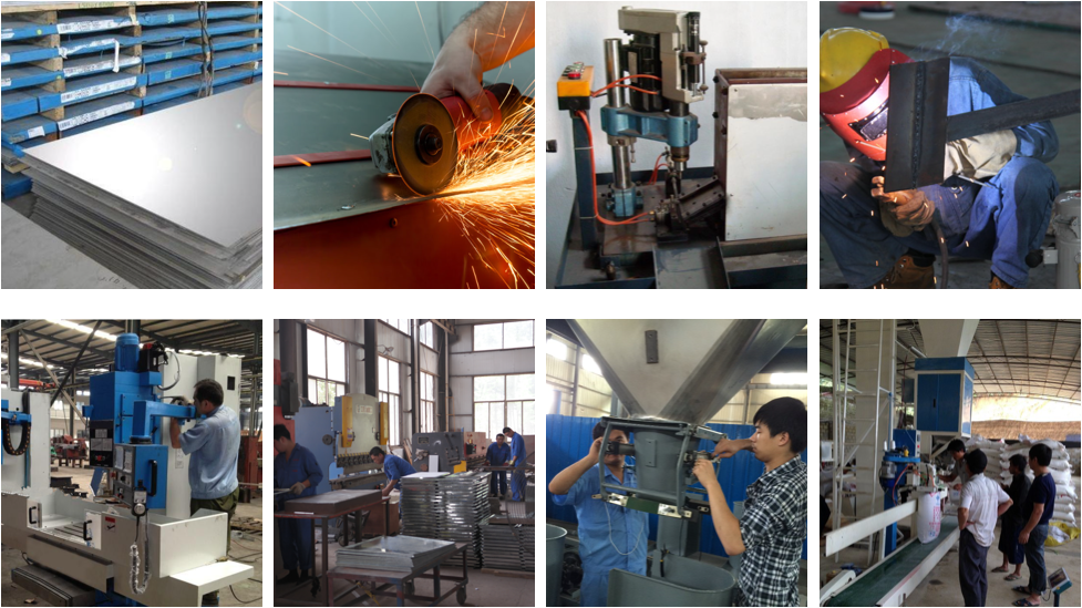 1000bags/H Fertilizer Weaving Bag Automatic Bagging Equipment