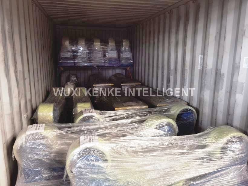100 Ton Self Aligned Welding Rotator Factory Turning PU Roller