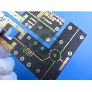 2-Layer RT/duroid 5880 PCB built on 15mil(0.45mm) Thin and Immersion Gold Finish