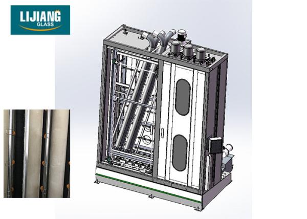 IG Line Vertical Glass Washing Machine Frequency Speed 280*300 Mm High Air