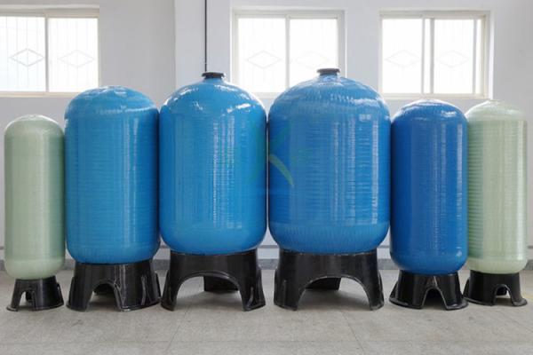 RO FRP Sealed Reverse Osmosis Water Storage Tank 0.25M3 - 200M3 With Blue /
