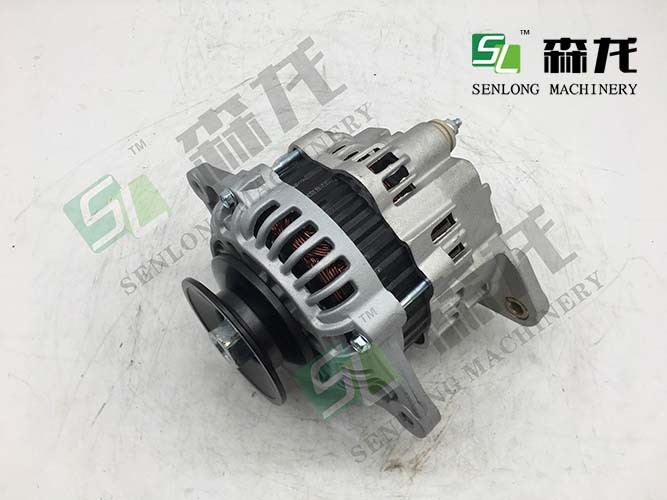 24V 45A CW Alternator for Hitachi excavator ZX60 ZX70 Kobelco SK70 4JG1 ISUZU 8971822892 8771822892 replacement parts