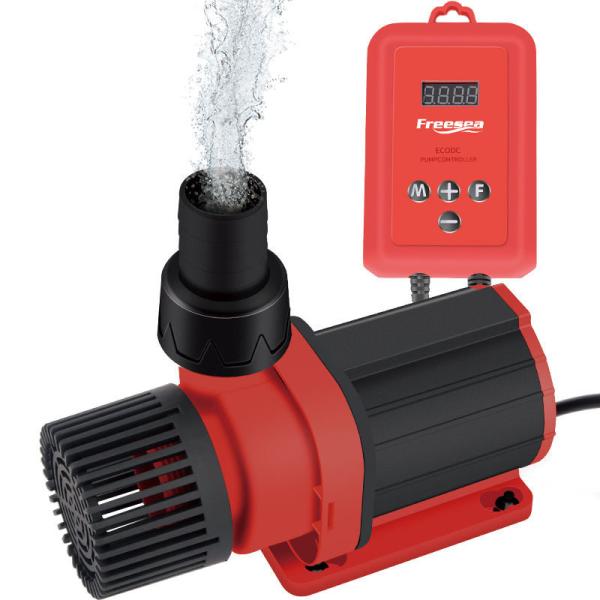 24V DC Water Pump Submersible Saltwater Aquarium Sump Pump With LCD Display