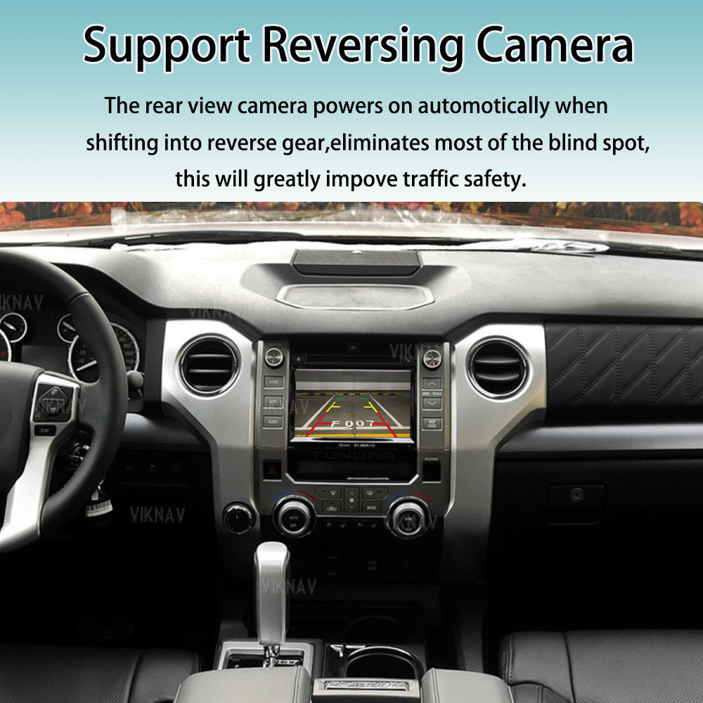 Viknav Linux System For Toyota Tundra 2014-2017 Decoder Box Wireless Apple CarPlay Android Auto