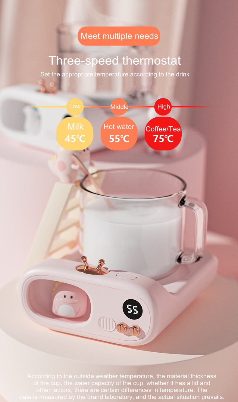 Cup Warmer Heat Beverage Mug Mat Keep Drink Warm Heater Heating Coaster Pad for Coffee Milk Tea 220V 20W