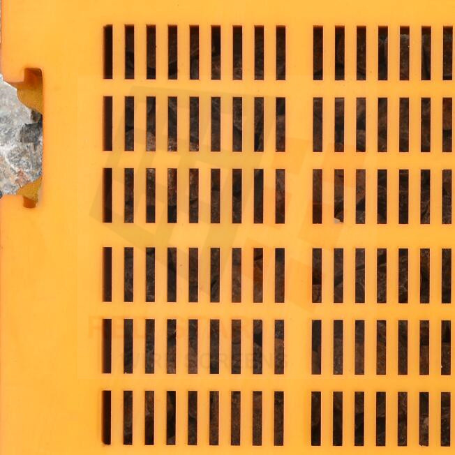 Stable Performance Pu Screen Panel Cross Tension Low Noise Mats Easy Installation