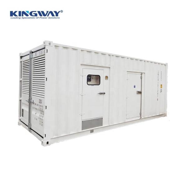 Power plant use container Natural Gas Generator 800kw 1000KW Silent Single Phase