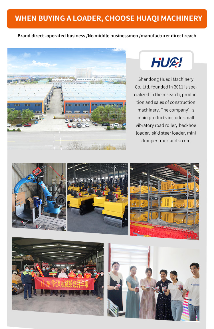 1 Ton Euro5 Standard Multifunctional Quick Change Mini Skid Steer Loader for Loading