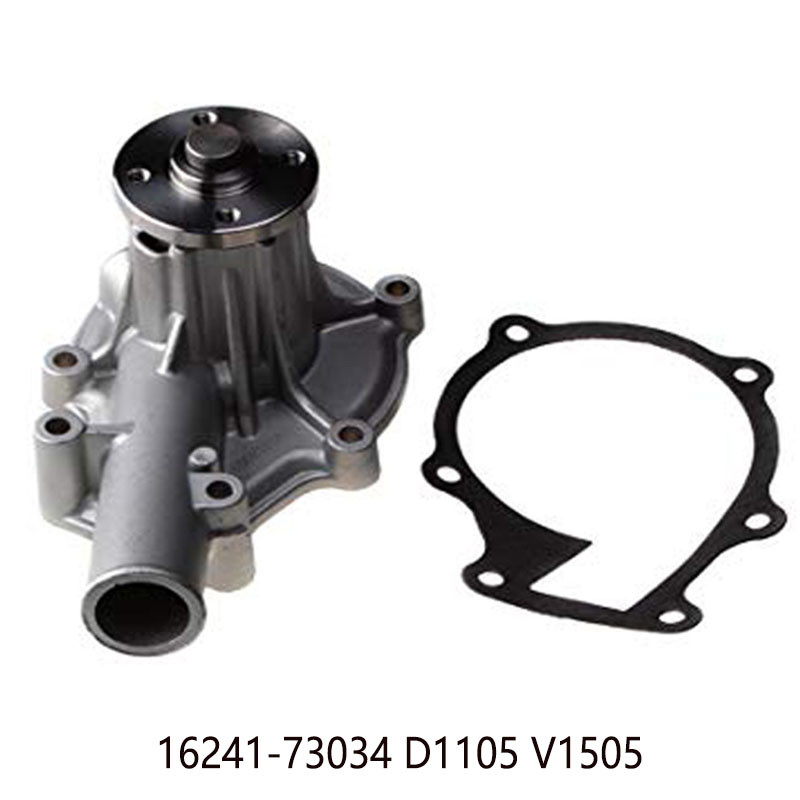 Water Pump 16241-73034 For Kubota Engine V1505 V1305 D1105 D905 With 60 Mm Impeller