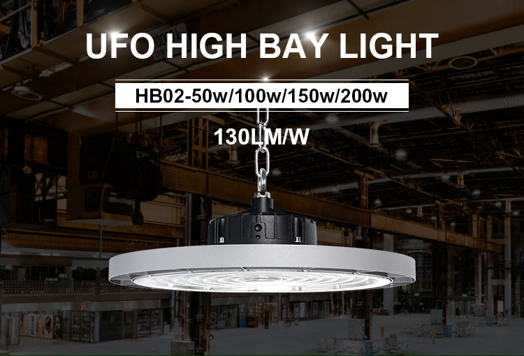 Warehouse Linear UFO Led High Bay Light 50 Watt 150 Watt Smd IP65 Explosion Proof Lamps