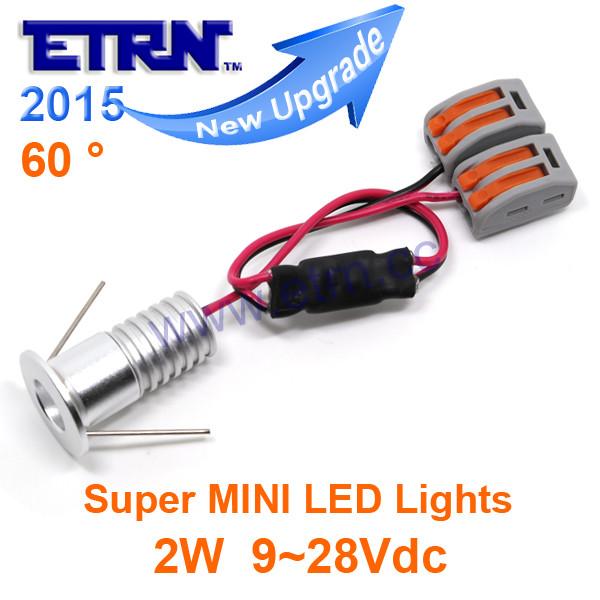 Popular Charming Super DC12/24V 2W brightest MINI LED Downlights Cabinet
