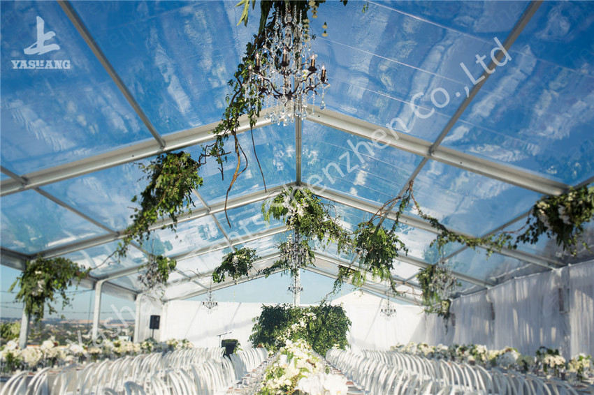 Big Party Event Tents / Clear Top Tent Transparent PVC Fabric Cover