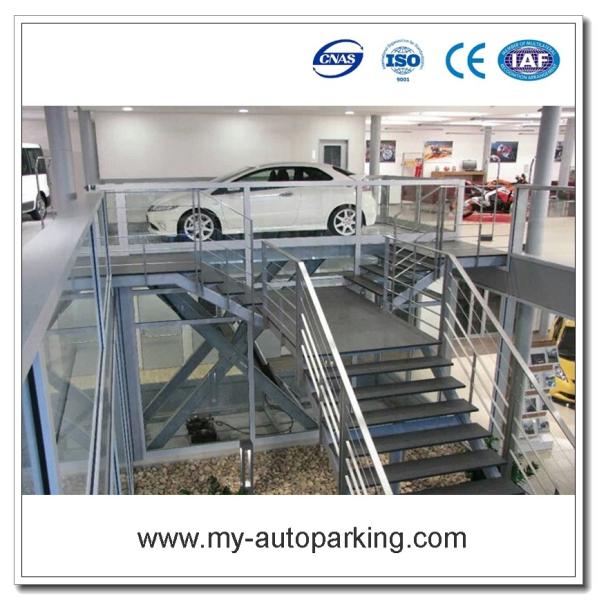 China Car Underground Lift/Elevated Car Parking Elevator/Scissor Type Parking