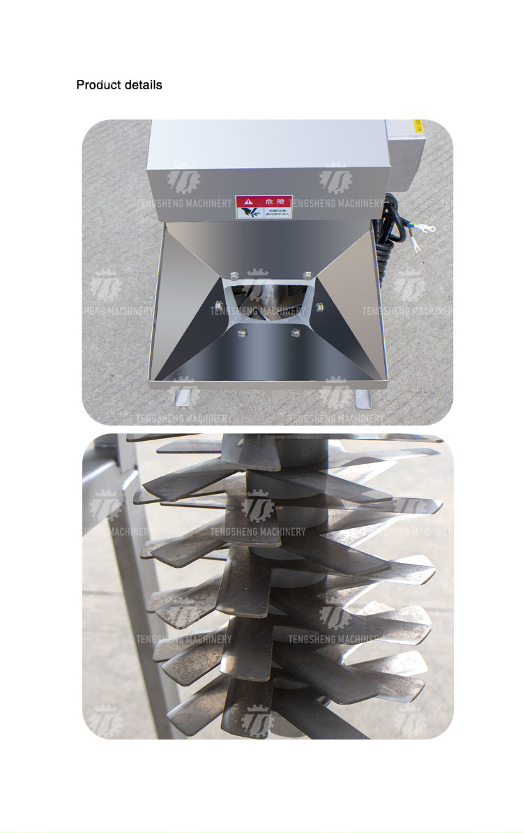 Small Vertical Garlic Mincing Machine Small Commercial Electric Smashing Machine