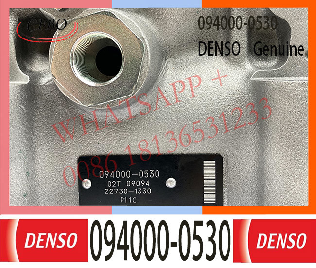 094000-0530 DENSO Diesel Engine P11C Fuel HP0 pump 094000-0530 For HINO 22730-1330 22100-E0360 22100-E0361