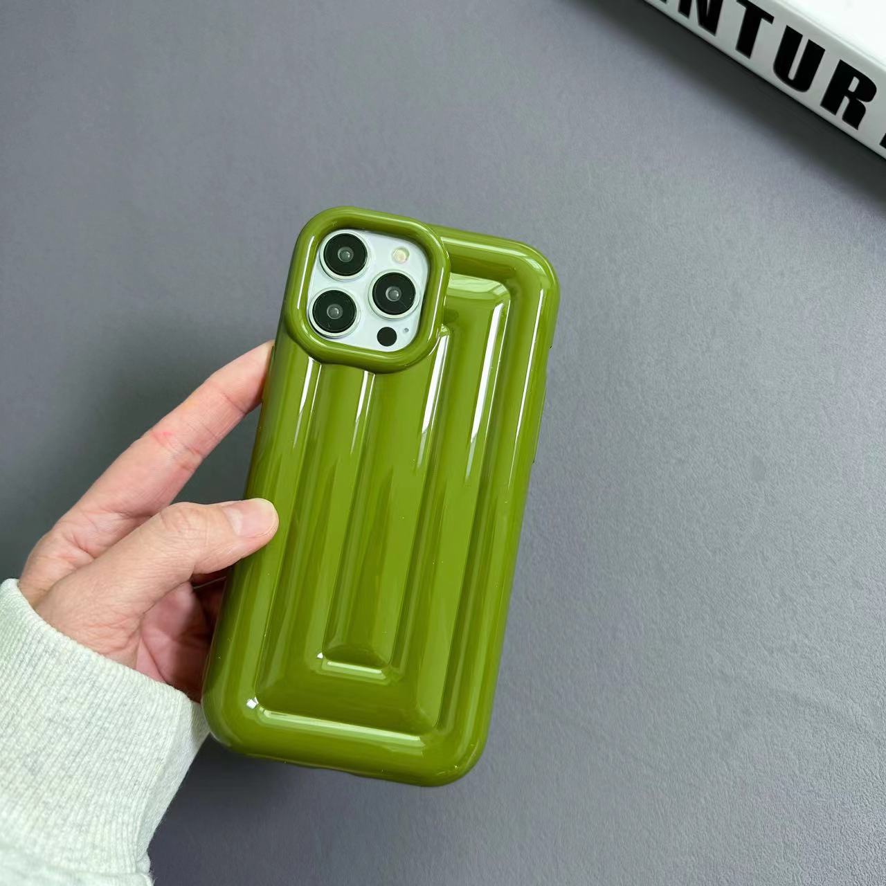 Support Wireless Charge TPU Suitcase Designer Women Luxury Mobile Cases for iPhone 14