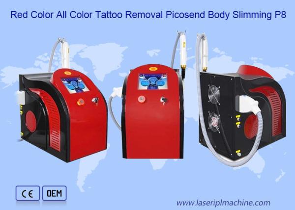 Red desktop picosecond laser 755NM small picosecond freckle removing tattoo