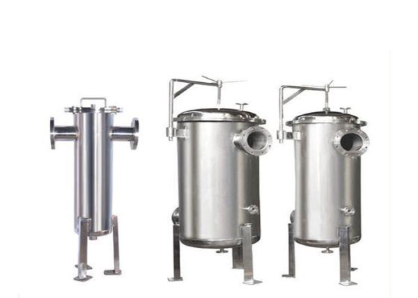 Water Filter Housing Stainless Steel Single Bag Filter Housing For Liquid