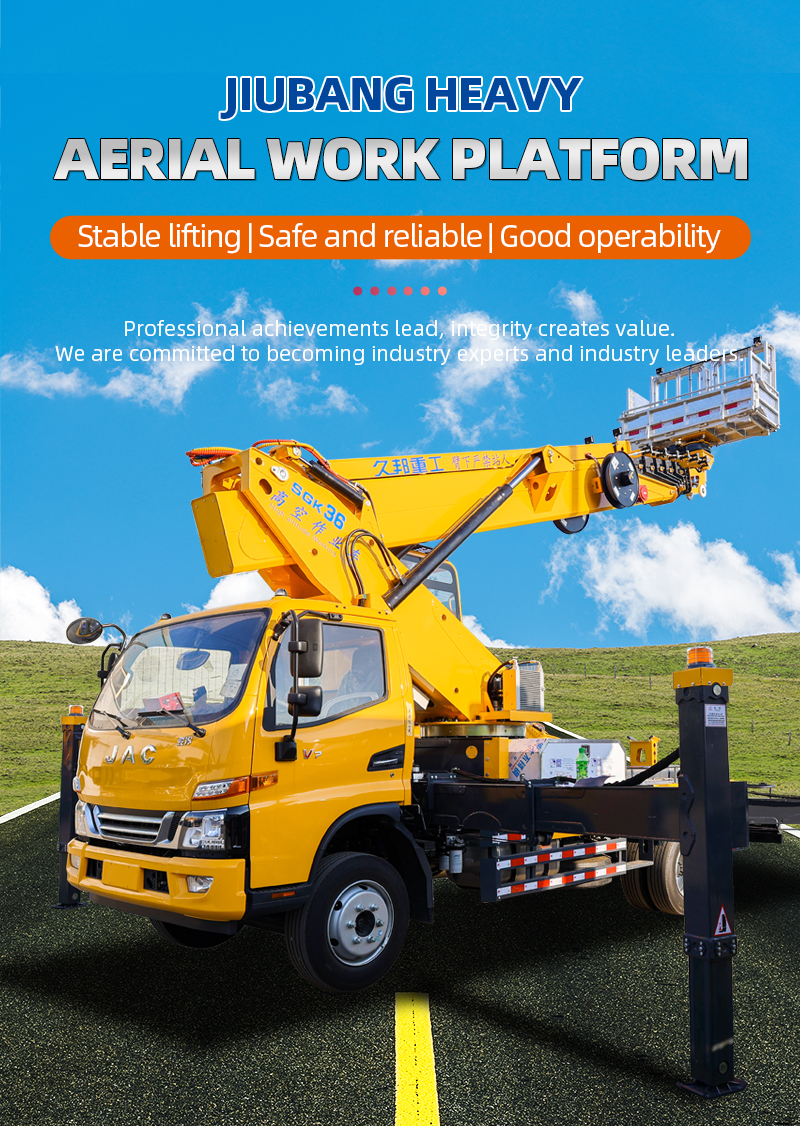 Lower Price 36m Man Lift lifting bucket type Articulating arm lift platform