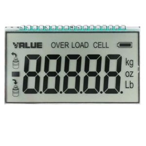 Reflecive 7 Segment Monochrome LCD Screen Module support Customize