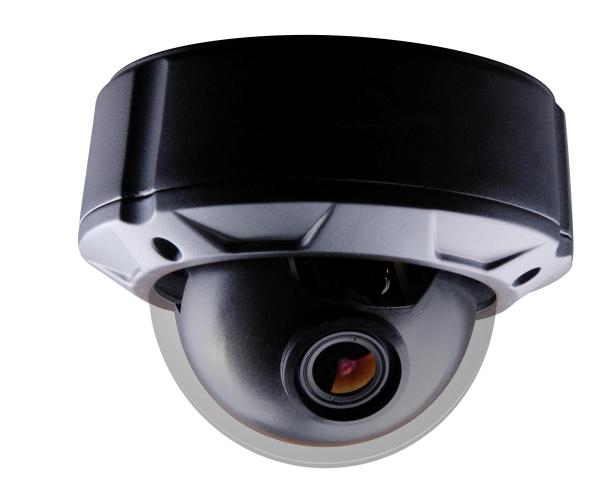 Weatherproof Dome EFFIO-A 1/3" Sony 673 CCD 750TVL Resolution For Indoor &