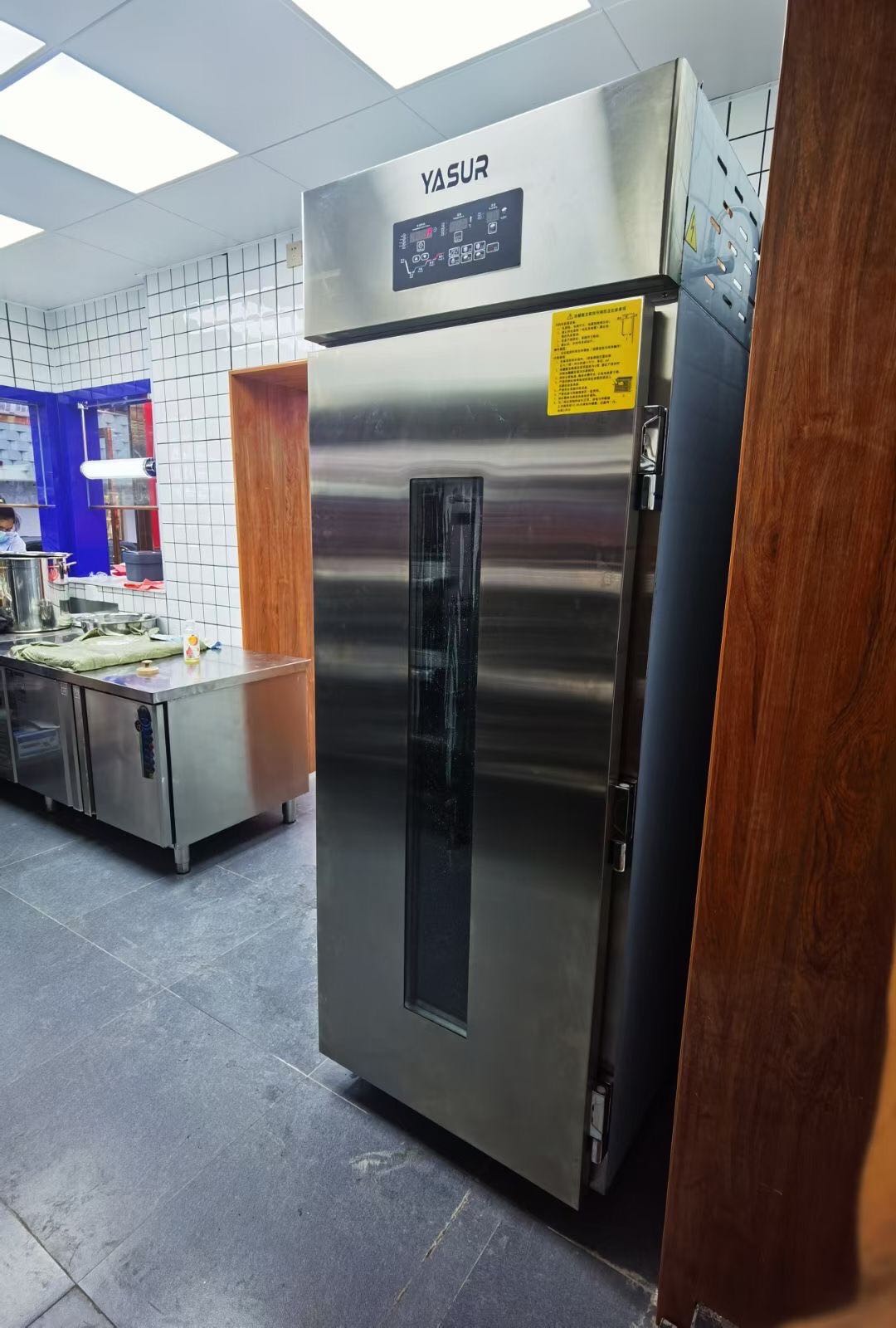 Yasur 32 Tray Bakery Retarder Provers Reach In Type Dough Proofer Fermenter 18"X26" Tray 2kw Glass Door