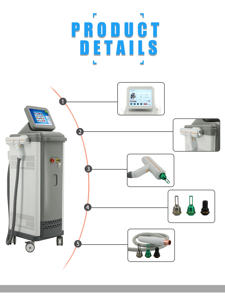 Stationary Eye Brow Tattoo Removal Machine for 2022 Technology Featuring Nd Yag Laser