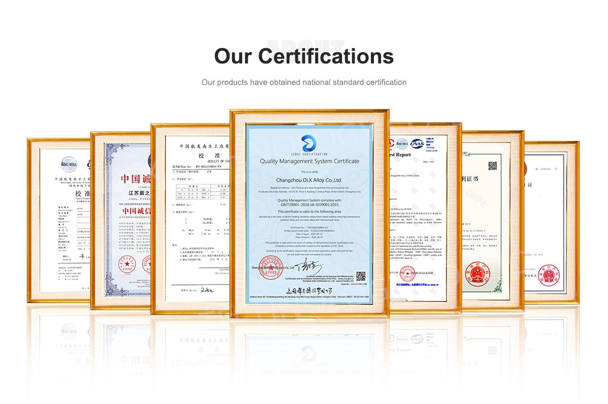3J21 Elastic Alloy Foil Coil Co40CrNiMo Elgiloy Specialty Metals Pricing