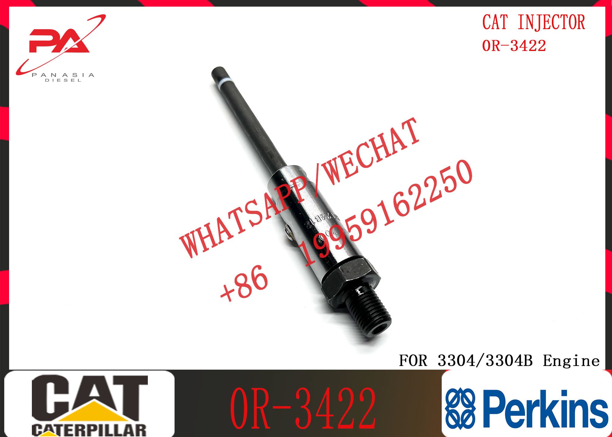 Fuel Injector Nozzle 4W-7018 0R-3422 8N-7005 130-1804 0R-8787 0R-4124 0R-3591 0R-3423