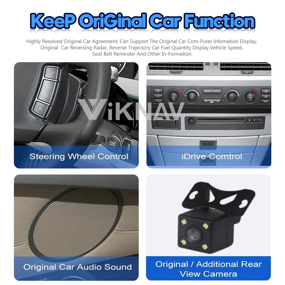10.25inch Stereo For 2006-2015 BMW 7 Series E65 E66 Multimedia Player GPS Navigation Head Unit Wireless Carplay