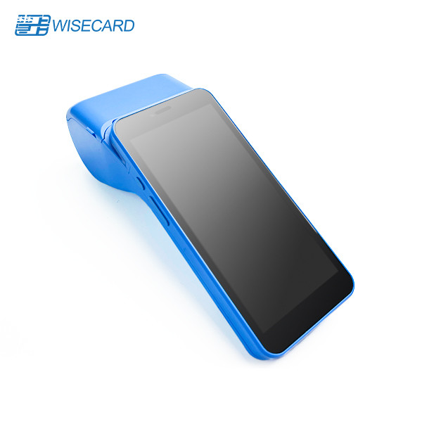 Pci Emv Nfc / Rfid Android Pos Terminal Light Weight