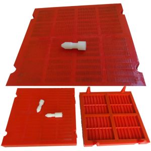 Linear Dewatering Vibrating Sieve Pu Screen Mesh Plate New Polyurethane Modular