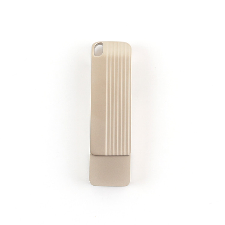 Flexible Twist 3.0 2.0 Usb Flash Drive , 128GB 256GB Matt Metal Swivel Usb 100MBS