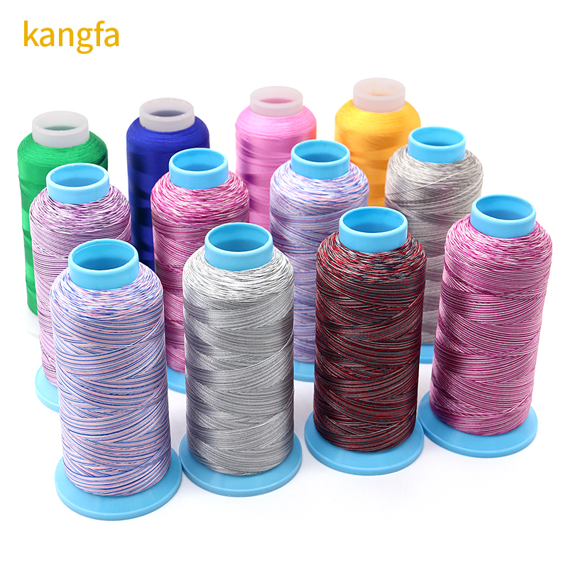 4000y/Cones Madeira Rainbow 100% Polyester Embroidery Thread for Embroidered Logo