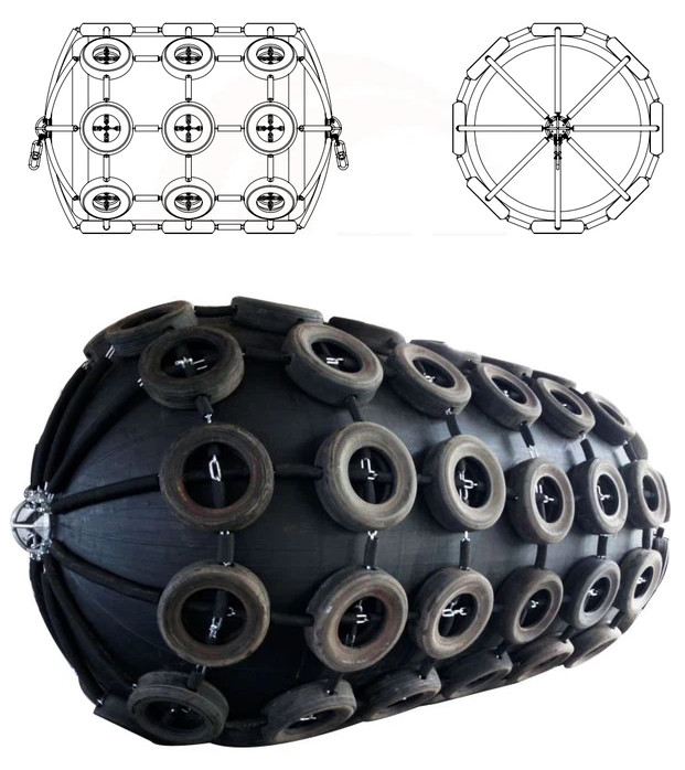 Premium Yokohama Pneumatic Fenders - Your Reliable Choice for Marine Impact Protection