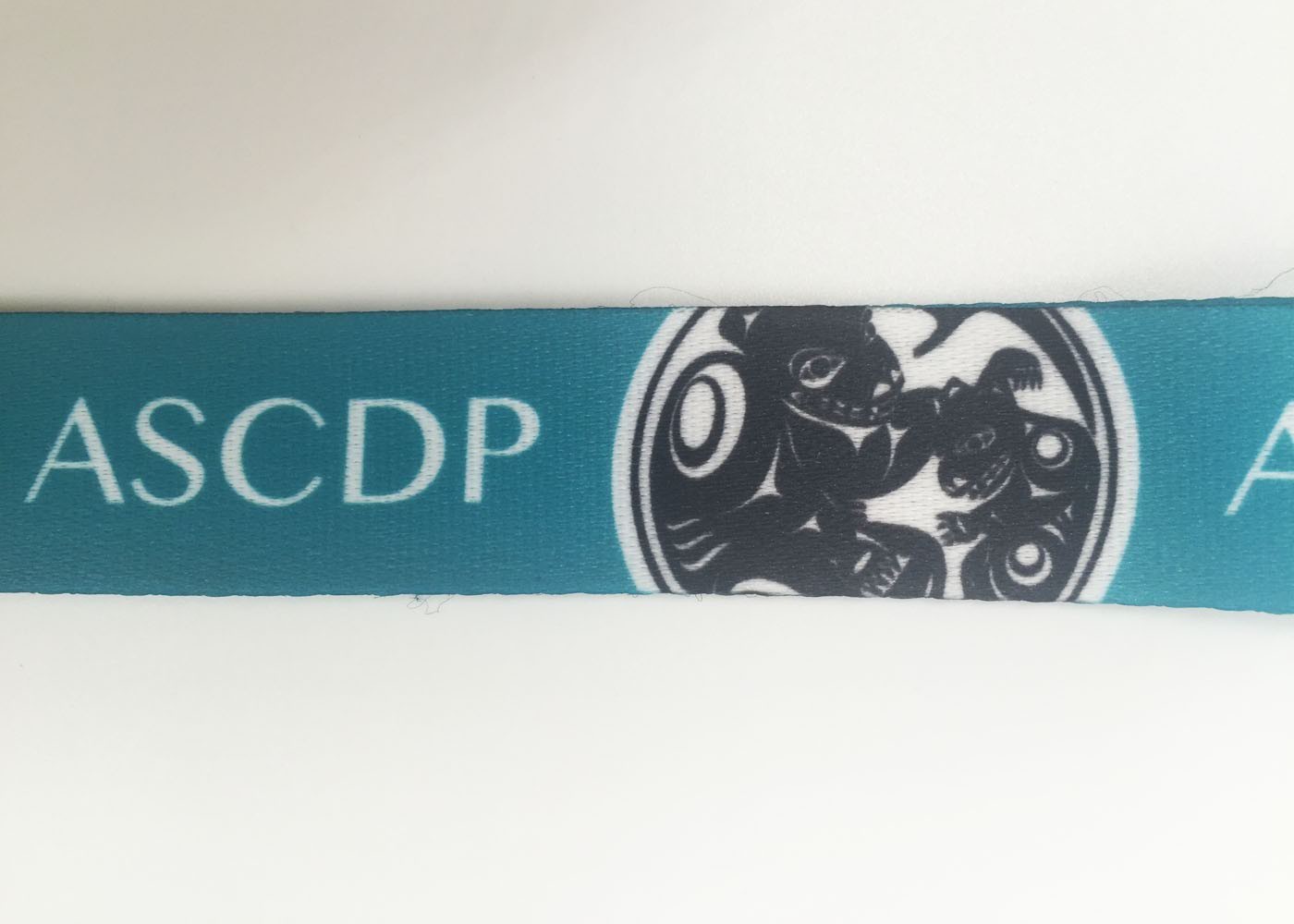 Fantastic Dye Sublimation Lanyards / Id Badge Lanyard With Cake Logo