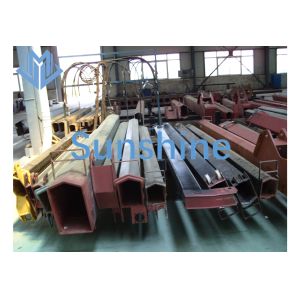 Electric Hydraulic Fixed Boom Marine Mounted On Deck For Cargo Handling
