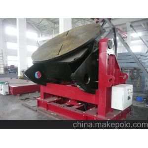 Tilting Mechanical Welding Positioner with Turning Table Revolving Speed