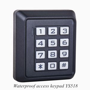  Auto Door Keypad Waterproof IP68 RFID 125khz Access Control Keypad Coded Door Entry Systems Stand-Alone With 2000 Users Manufactures