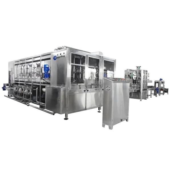 600BPH Drinking Water Filling Machine , 5 Gallon Water Bottling Machine Full