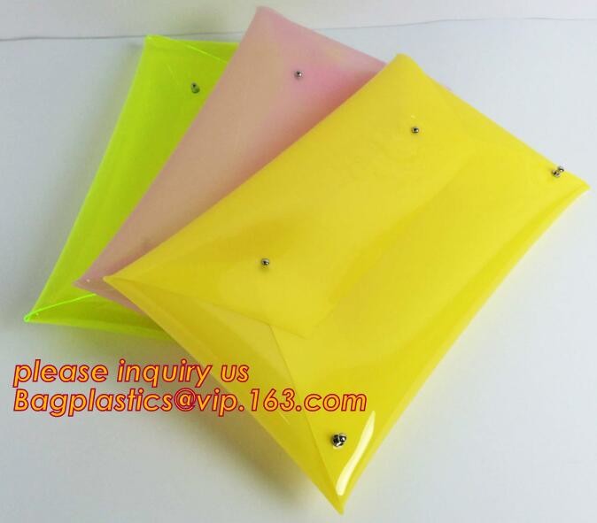 Button Closure PVC Clutch Bag For Women Handbag Snap Sleeve Cosmetic Makeup Bag, Satchel Golden Handle Chain Clutch PVC