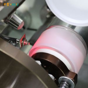 Full Automatic Screen Printing Machine For Jars 50Pcs / Minute