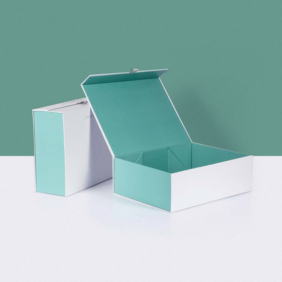 Custom Luxury Colorful Rigiding Folding Paperboard Magnet Paper Box With Your Own Logo