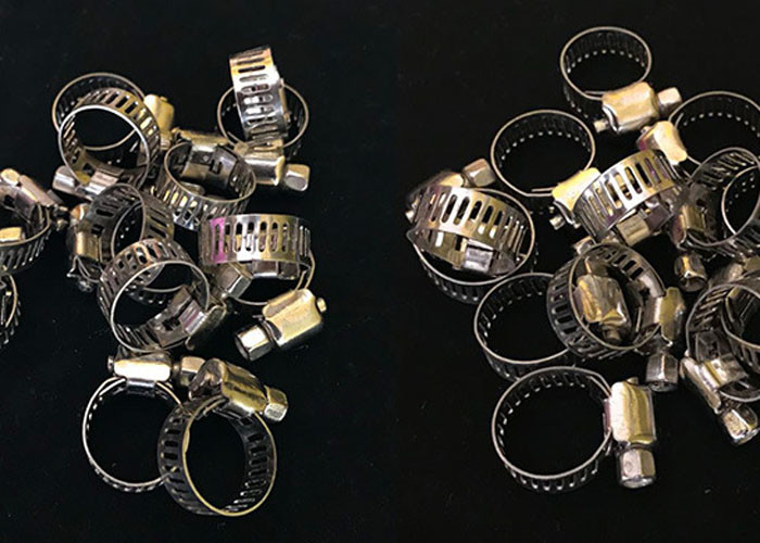 201 Stainless Steel Pipe Clamps / Ss Hose Clamp 10-16 13-19 Diameter