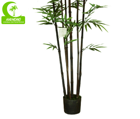 lifelike  artificial green bamboo tree for garden and landscpe decoration