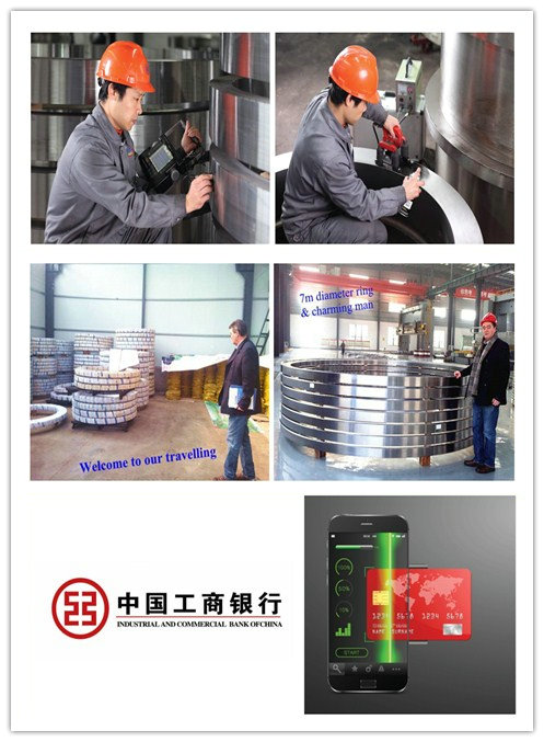 4340 Gear Flange Surface Hardening Treatment For Wind Turbine ABS